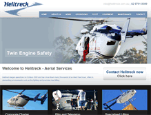 Tablet Screenshot of helitreck.com.au